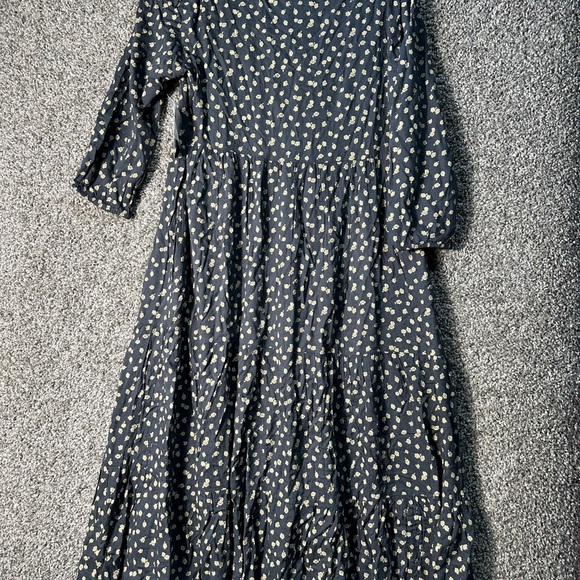 NWT women’s Sonoma 3/4 sleeve button front dress SZ Small - Picture 6 of 10